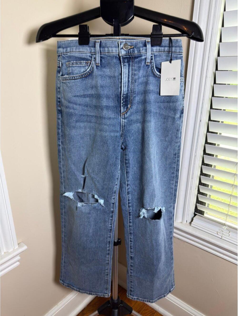 Joe’s Jeans The Blake Charismatic Distressed Straight Leg Jeans Size 29 NWT MSRP